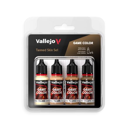 Vallejo Game Color - Tanned Skin Color Set