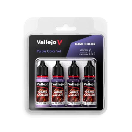 Vallejo Game Color - Purple Color Set
