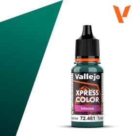Vallejo Game Color - Heretic Turquoise Kék, Zöld