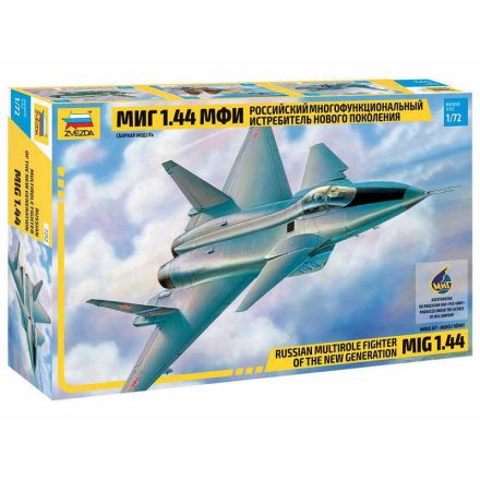 Zvezda Mig 1.44 Russian Multirole Fighter 1:72 makett repülő (7252)