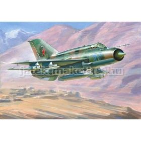   Zvezda Zvezda MiG-21bis Soviet Fighter 1:72 makett repülő (7259)