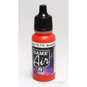 Vallejo Game Air - Bloody Red Vörös