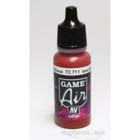 Vallejo Game Air - Gory Red Vörös