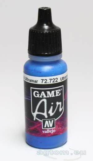 Vallejo Game Air - Ultramarine Blue Kék