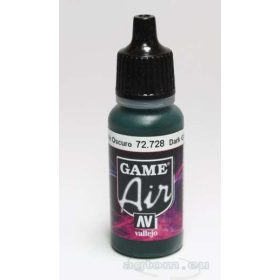 Vallejo Game Air - Dark Green Zöld
