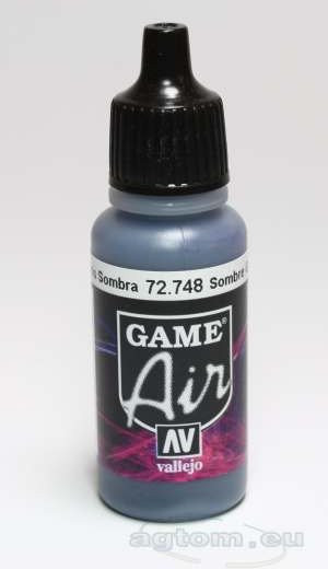 Vallejo Game Air - Sombre Grey Szürke (acél/ezüst)