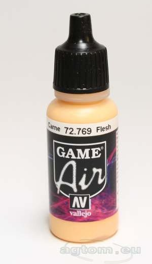 Vallejo Game Air - Flesh Testszín
