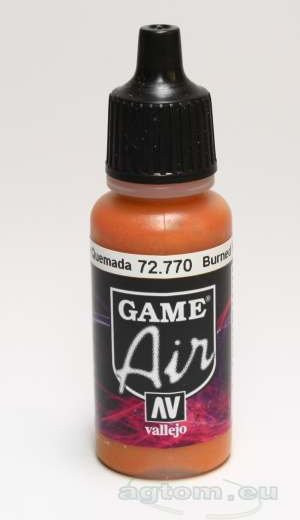 Vallejo Game Air - Burned Flesh Testszín