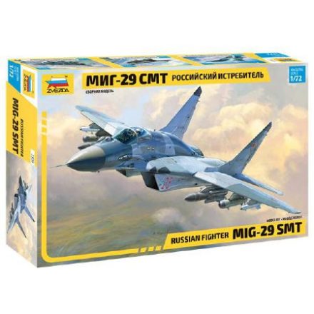 Zvezda MIG-29SMT 1:72 makett repülő (7309)