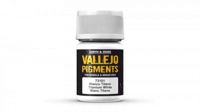 Vallejo 73101 Pigments - Titanium White 