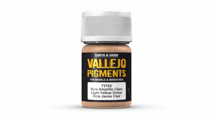 Vallejo 73102 Pigments - Light Yellow Ochre 