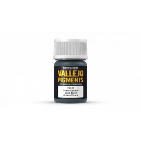 Vallejo 73123 Pigments - Dark Steel 