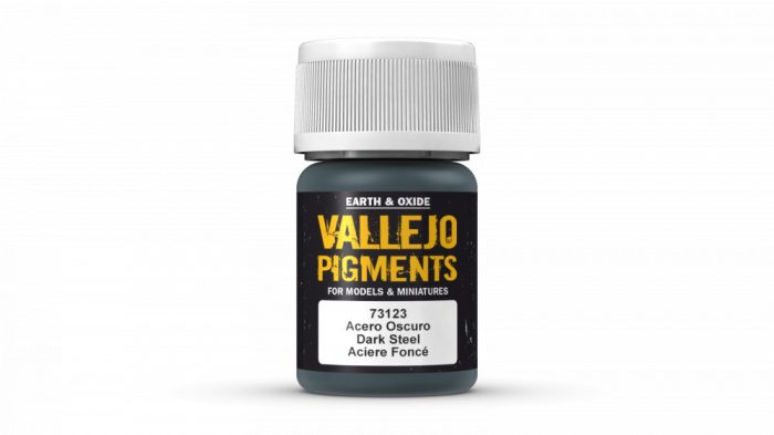 Vallejo 73123 Pigments - Dark Steel 