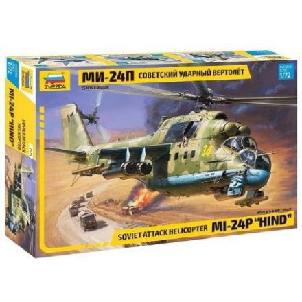 Zvezda MIL-24P makett 1:72 makett helikopter (7315)