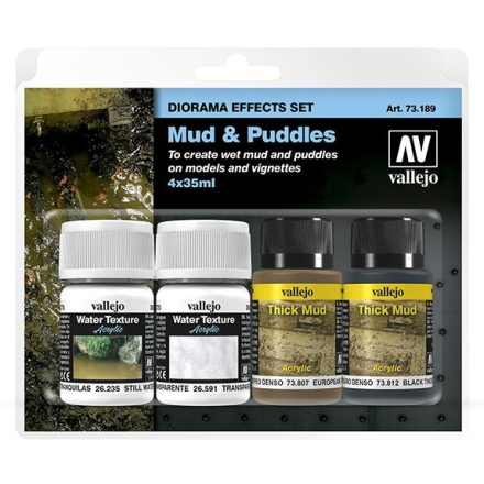 Vallejo Diorama Effects - Mud & Puddles 35ml
