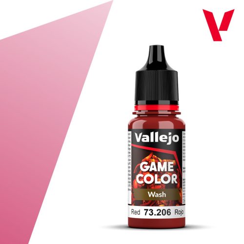 Vallejo Game Color Red Wash akrilfesték 73206