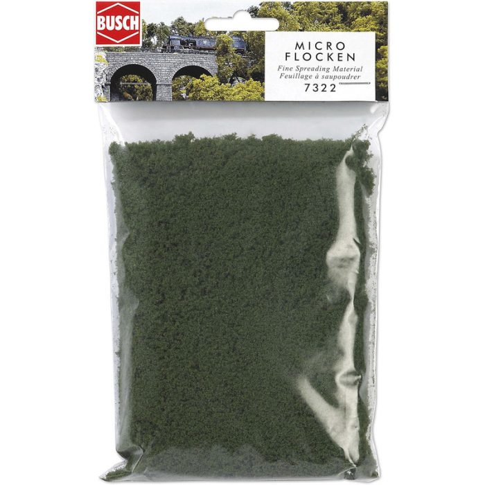 Busch Busch - Közepes zöld mikro pelyhesítő (7322)