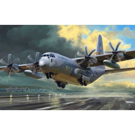 Zvezda Hercules C-130J 1:72 makett helikopter (7315)
