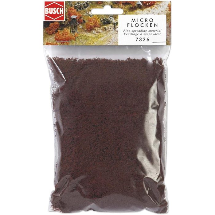 Busch Busch - Vörös/barna mikro pelyhesítő (7326)