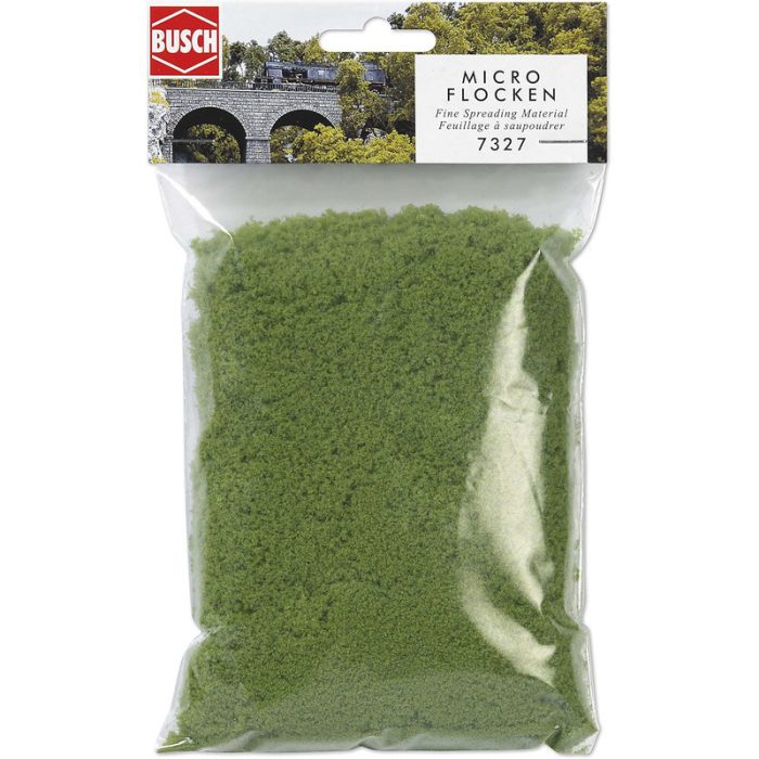 Busch Busch - Világos zöld mikro pelyhesítő (7327)