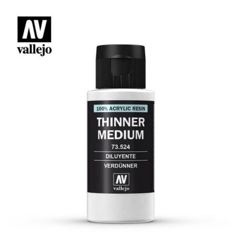 Thinner Medium 60ml hígító akril festékhez vallejo 73524