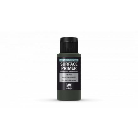 Vallejo 73607 Surface Primer - U.K. Bronze Green 60 ml.