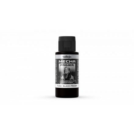 Vallejo 73642 Mecha Color - Black Primer 60 ml.