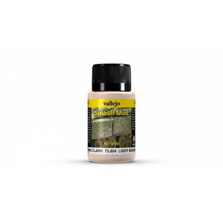 Vallejo 73804 Weathering Effects - Light Brown Splash Mud