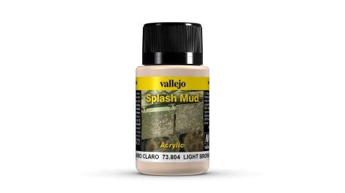 Vallejo Light Brown Splash Mud Weathering Effect 73804