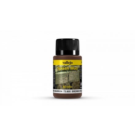 Vallejo 73805 Weathering Effects - Brown Splash Mud