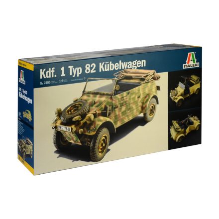 Italeri - Kdf. 1 Typ 82 Kübelwagen 1:9 (7405s)