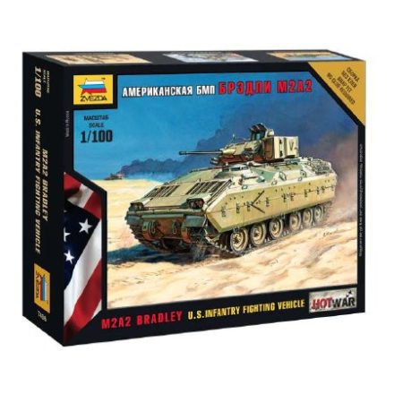 Zvezda Bradley Mini-kits modern 1:100 makett harcjármű (7406)