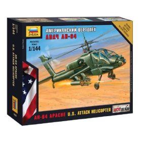   Zvezda Zvezda Apache Helicopter  1:144 makett helikopter (7408)