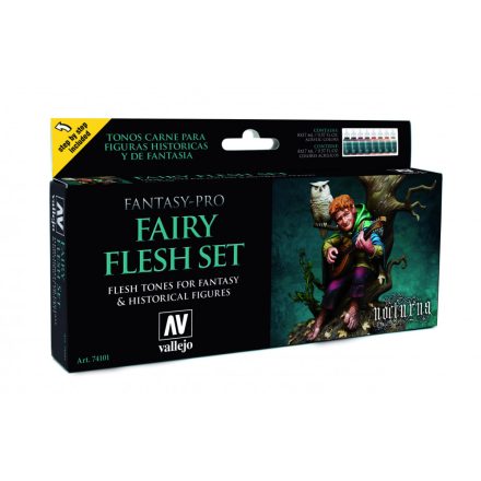 Vallejo 74101 Pro Nocturna - Fairy Flesh Set