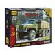 Zvezda Zvezda Soviet Army Truck Ural 4320 1:100 makett harcjármű (7417)