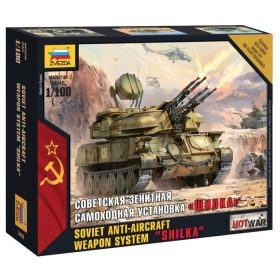   Zvezda Zvezda Shilka Mini kits Modern 1:100 makett harcjármű (7419)