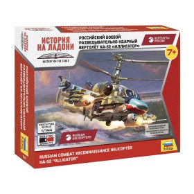   Zvezda Zvezda Ka-52 Russian Attack Helicopter 1:144 makett helikopter (7429)