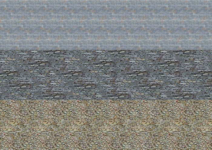 Busch Busch Dekorlap: Elhanyagolt téglafal és alapzat (2db) 210x1448 mm (7443)