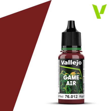 Vallejo Game Air Scarlet Red akrilfesték 76012