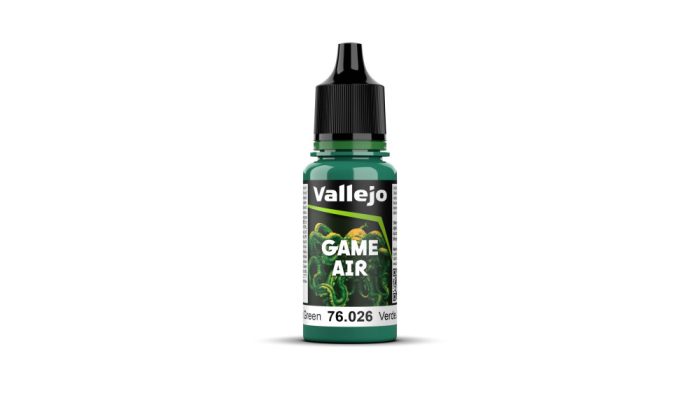 Vallejo Game Air - Jade Green 18 ml Zöld
