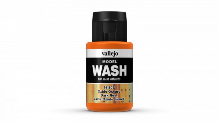 Vallejo 76507 Model Wash - Dark Rust Wash 35 ml. Barna (bronz/réz)