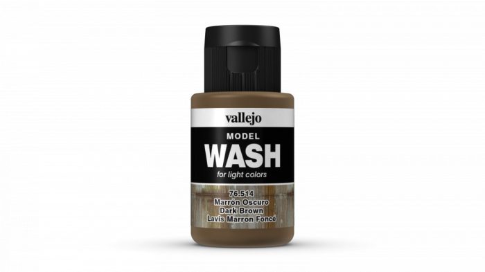 Vallejo 76514 Model Wash - Dark Brown Wash 35 ml. Barna (bronz/réz)