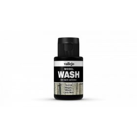 Vallejo 76518 Model Wash - Black Wash 35 ml. Fekete