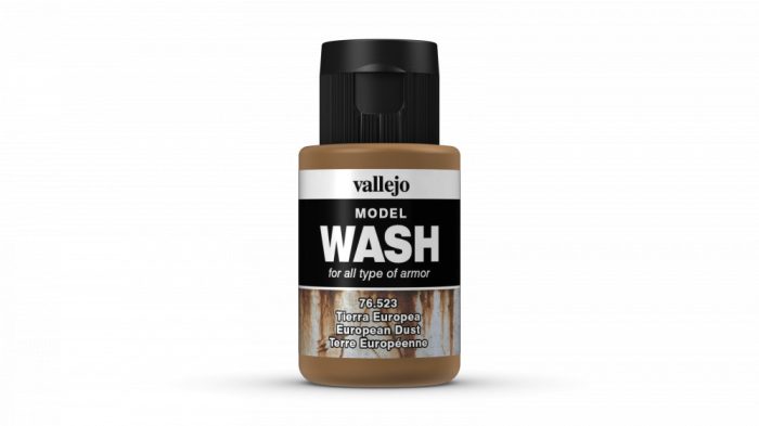 Vallejo 76523 Model Wash - European Dust 35 ml. Barna (bronz/réz)
