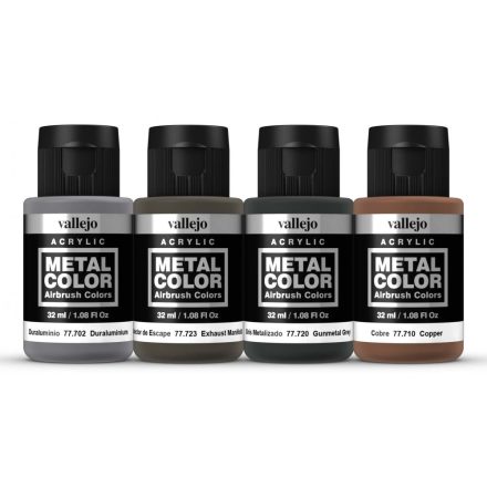 Vallejo 77604 Metal Color - Engine Paint set