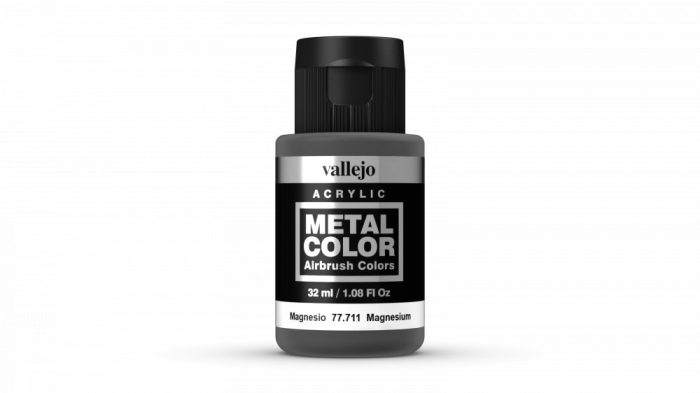 Vallejo 77711 Metal Color - Magnesium Szürke (acél/ezüst), Fémes