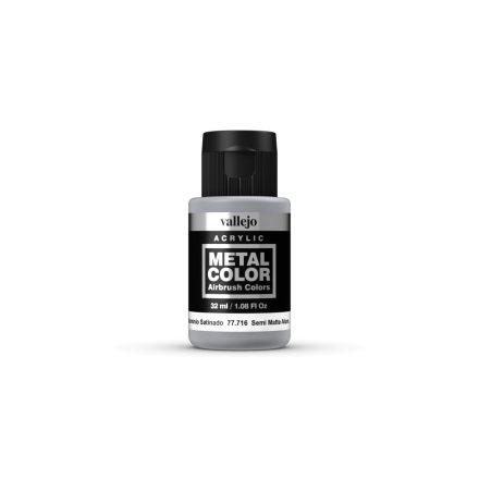 Vallejo Metal Color Semi Matt Aluminium festék 32 ml 77716
