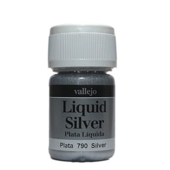 Vallejo Liquid Silver fémpigmentes alkoholbázisú festék vallejo 790