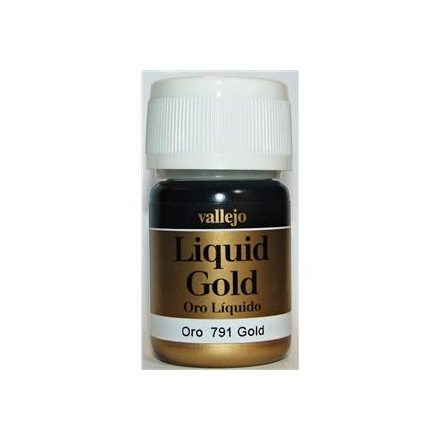 Vallejo Liquid Gold fémpigmentes alkoholbázisú festék vallejo 791