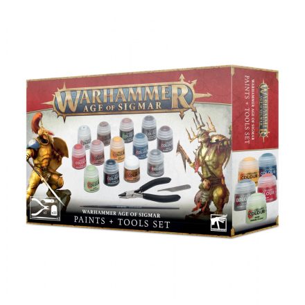 Citadel Colour Warhammer Age of Sigmar: Paints + Tools Set